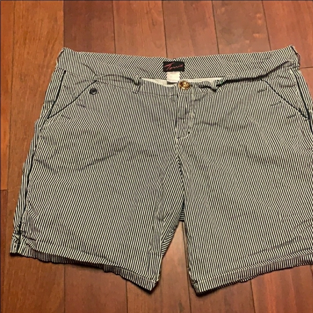Torrid pinstripe shorts